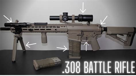 Battle Rifle Aero Precision Build Close Up Part Of Youtube