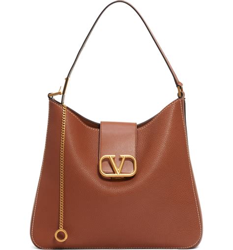 Valentino Garavani V Sling Leather Hobo Bag Nordstrom