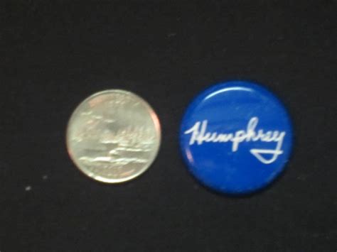 1968 Hubert Humphrey Election Button – Bill’s Political Shoppe