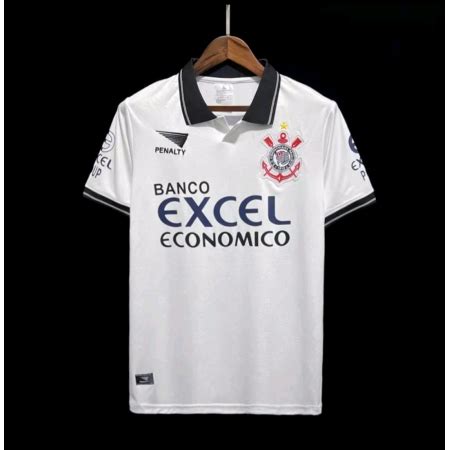 CAMISA RETRÔ CORINTHIANS 1995 BRANCA FUT RETRO