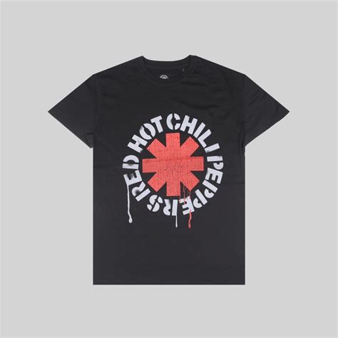 Jual Tshirt Red Hot Chili Peppers Stencil Rockmerch Shopee Indonesia