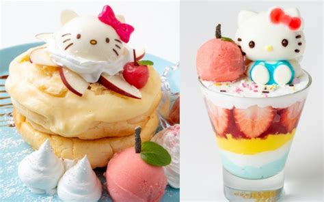 Sanrio Cafe In Tokyo Celebrates 45 Years Of Hello Kitty With The Cutest