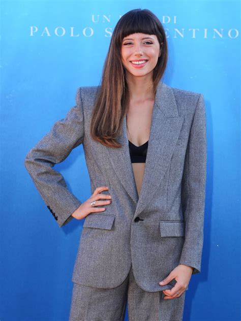 CELESTE DALLA PORTA at Parthenope Photocall at Hotel De la Ville in