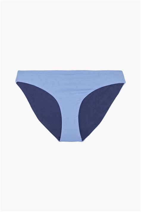 Skin The Selby Reversible Low Rise Bikini Briefs The Outnet