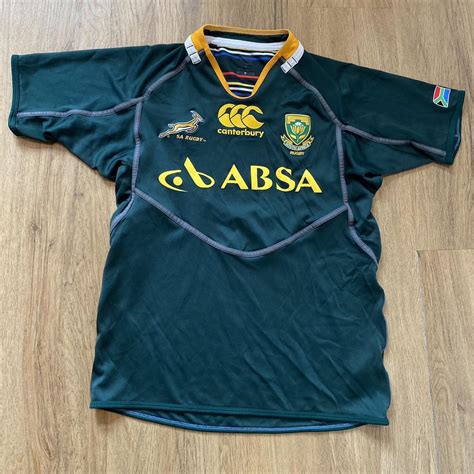 South Africa Rugby Canterbury Shirt Absa ⚠️SEND ME... - Depop