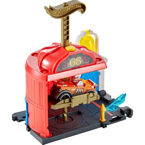 Hot Wheels Ehir Otopark Oyun Setleri Yang N Stasyonu Frh Limon Oyuncak