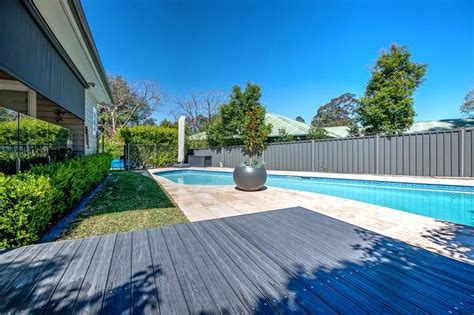 Glenbrook Pool Landscaping Travertine Pavers Ekodeck Decking