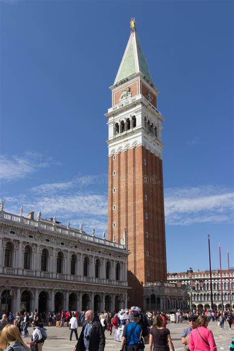 View of Campanile Di San Marco from Piazza San Marco Editorial Image ...