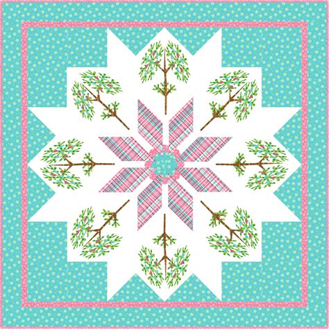 Eq8 Block Spotlight Snowflakes The Electric Quilt Blog