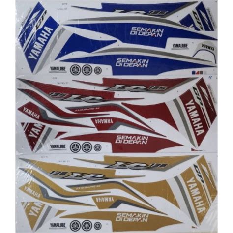 Yamaha Lc135 V2 V3 V4 V5 V6 V714 Body Sticker Body Stripe Lc New