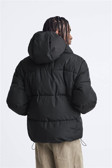 Zara Hooded Puffer Jacket Yorkdale Mall