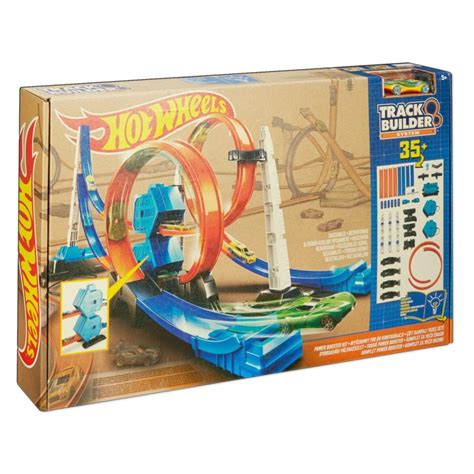Hot Wheels Track Builder Dgd System Doppel Boosterbahn