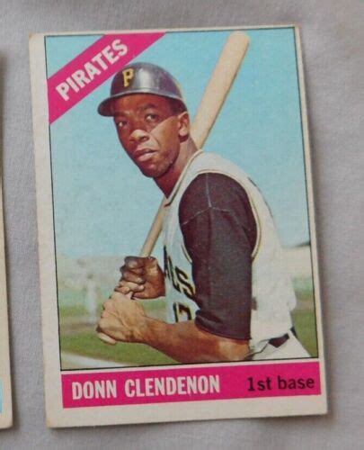 Topps Donn Clendenon Pittsburgh Pirates Baseball Card Ex Ebay