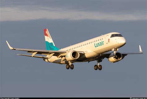 D ACJJ Luxair Embraer ERJ 190LR ERJ 190 100 LR Photo By Kevin Hackert