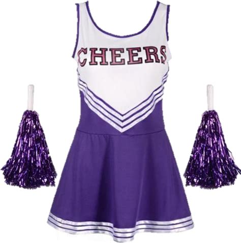 Download Picture1 Purple Cheerleader Dress Full Size Png Image Pngkit