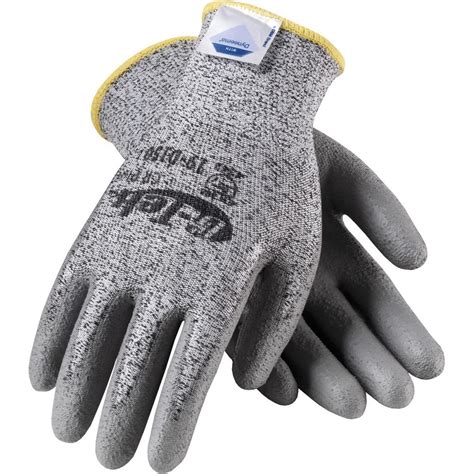 Dyneema Polyurethane Coated Palm Cut Resistant Gloves Level 3