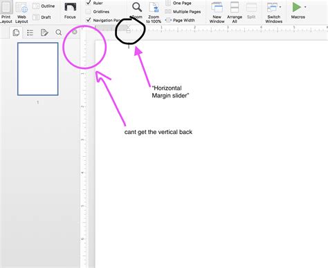 Microsoft Word Show Ruler