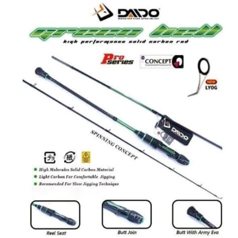 Jual Ready Joran Daido Green Hell Pe Slow Jigging