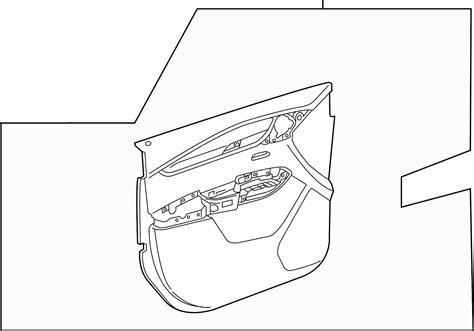 Cadillac Xt5 Door Interior Trim Panel W O Surround Sound 84827103 Mcelveen Buick Gmc