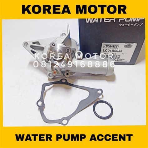 Jual Water Pump Pompa Air Hyundai Accent Verna Avega Getz Di Lapak