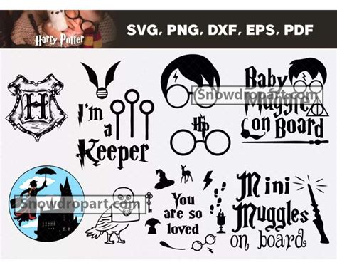 21 Harry Potter Baby Svg Bundle Harry Potter Svg Magic Spells Svg