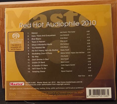 Yahoo オークション ハイブリッドSACD RED HOT AUDIOPHILE 2010 オー