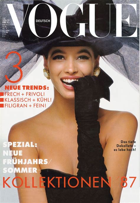 Christy Turlington Throughout The Years In Vogue Christy Turlington