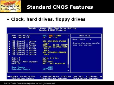 PPT - BIOS and CMOS PowerPoint Presentation - ID:211480