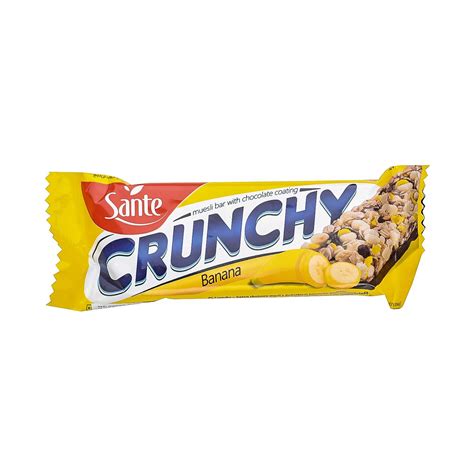 Sante Bar Crunchy Banana Chocolate 40g Sante Idea