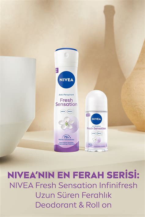 Nivea Kadın Sprey Deodorant Fresh Sensation 150 Ml 72 Saat Anti