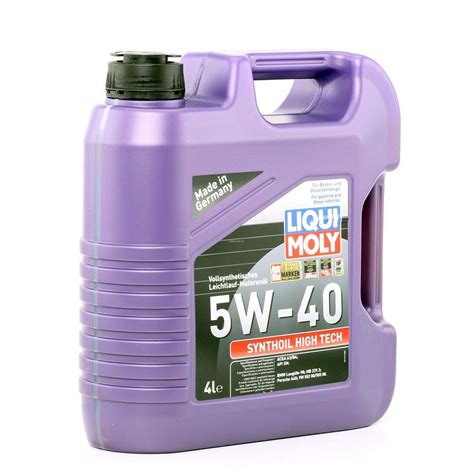 Liqui Moly Synthoil High Tech W Engine Oil Ltr Full Synthetic