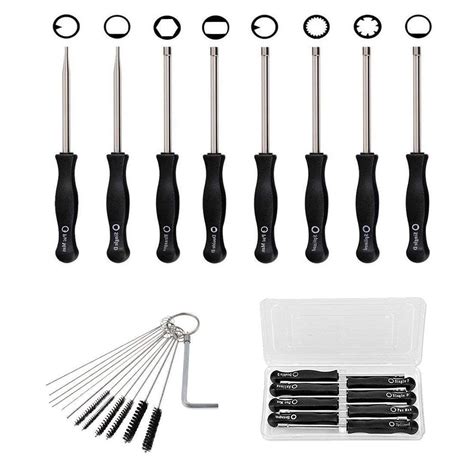 QUTETN 8 Pcs Carburetor Adjustment Tool Kit For For Common 2 Cycle