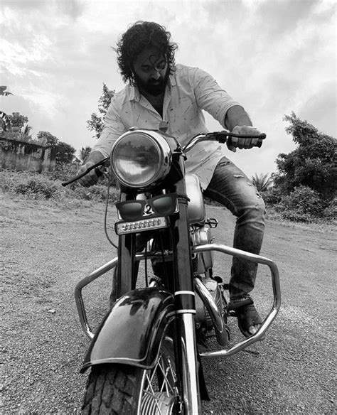 Man Riding On Bullet Bike