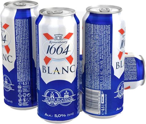 Carlsberg Cerveza Kronenbourg Blanc Lata Pack Importada