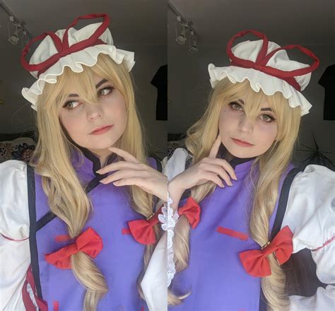 Yukari Cosplay! : r/touhou