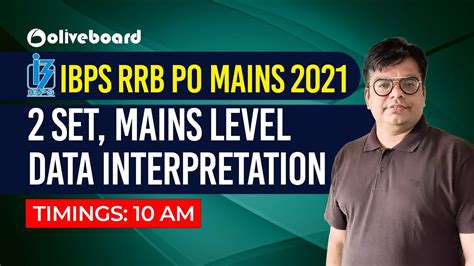 IBPS RRB PO MAINS 2021 2 SET Mains Level Data Interpretation By