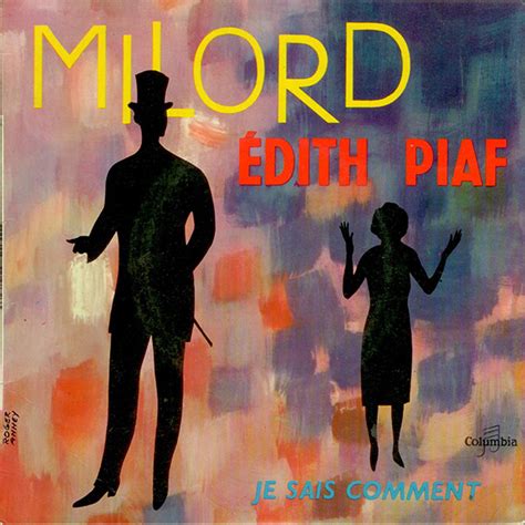 Album Milord Je Sais Comment De Edith Piaf Sur CDandLP