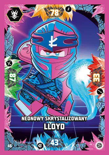 Lego Ninjago Tcg Nr Neonowy Skrystalizowany Lloyd Kultowy Pl