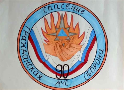 Гражданская оборона рисунок - 77 фото