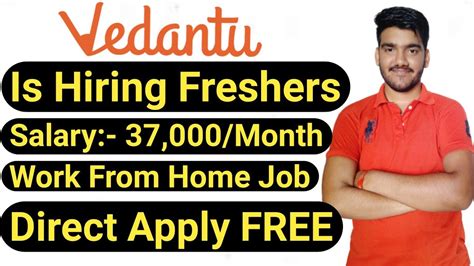 Vedantu Recruitment 2021 Salary 40 000 Any Graduate Work From