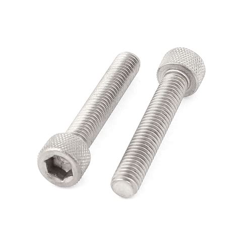 M X Mm Mm Pitch Internal Hex Head Socket Screw Bolts Pcs Walmart