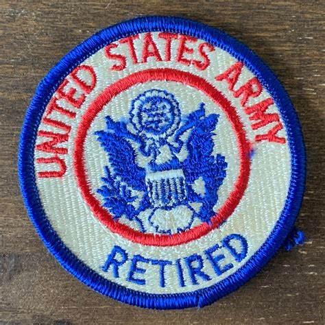 United States Army Retired Patch - Etsy