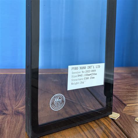 Supply Fire-rated glass Wholesale Factory - PYRONANO INT'L LTD