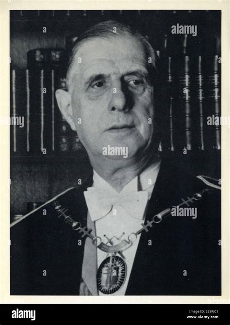 Charles De Gaulle 1890 1970 Banque De Photographies Et Dimages à Haute