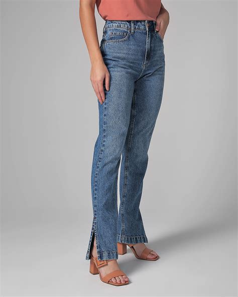 Riachuelo Calça jeans feminina bootcut denim médio AK by Riachuelo