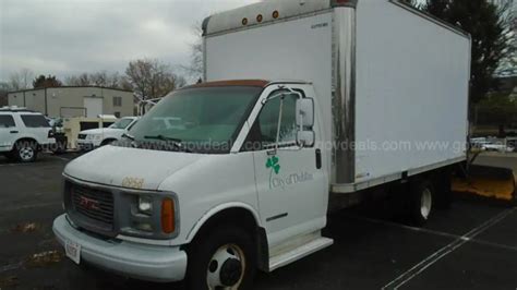 1999 Gmc 3500 Box Truck W Liftgate Allsurplus