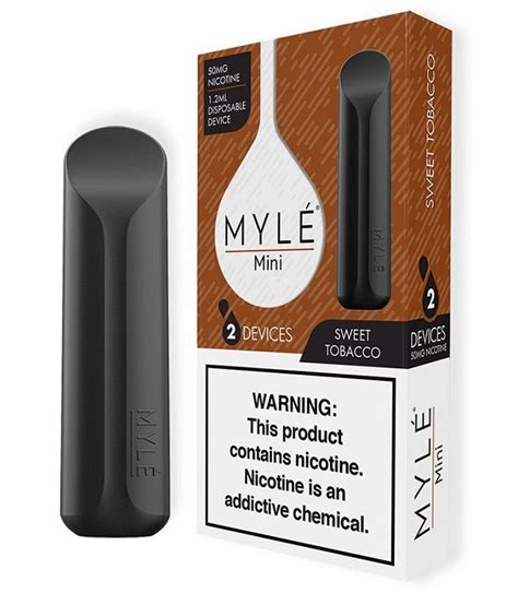 Buy Mylé Mini Disposable Vape Sweet Tobacco from AED40 with Delivery ...