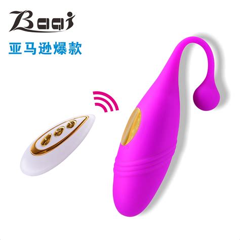 Remote Control G Spot Wearable Panty Mini Egg Vibrator With 10 Vibration Modes Rose Anal Dildo