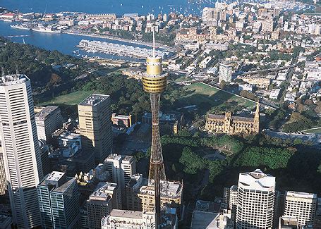 Sydney Center Point Tower Aerial View Photo