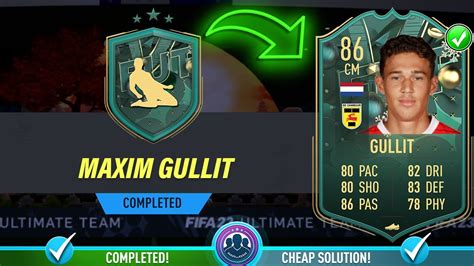 86 Winter Wildcards Maxim Gullit Sbc Completed Cheapest Solution